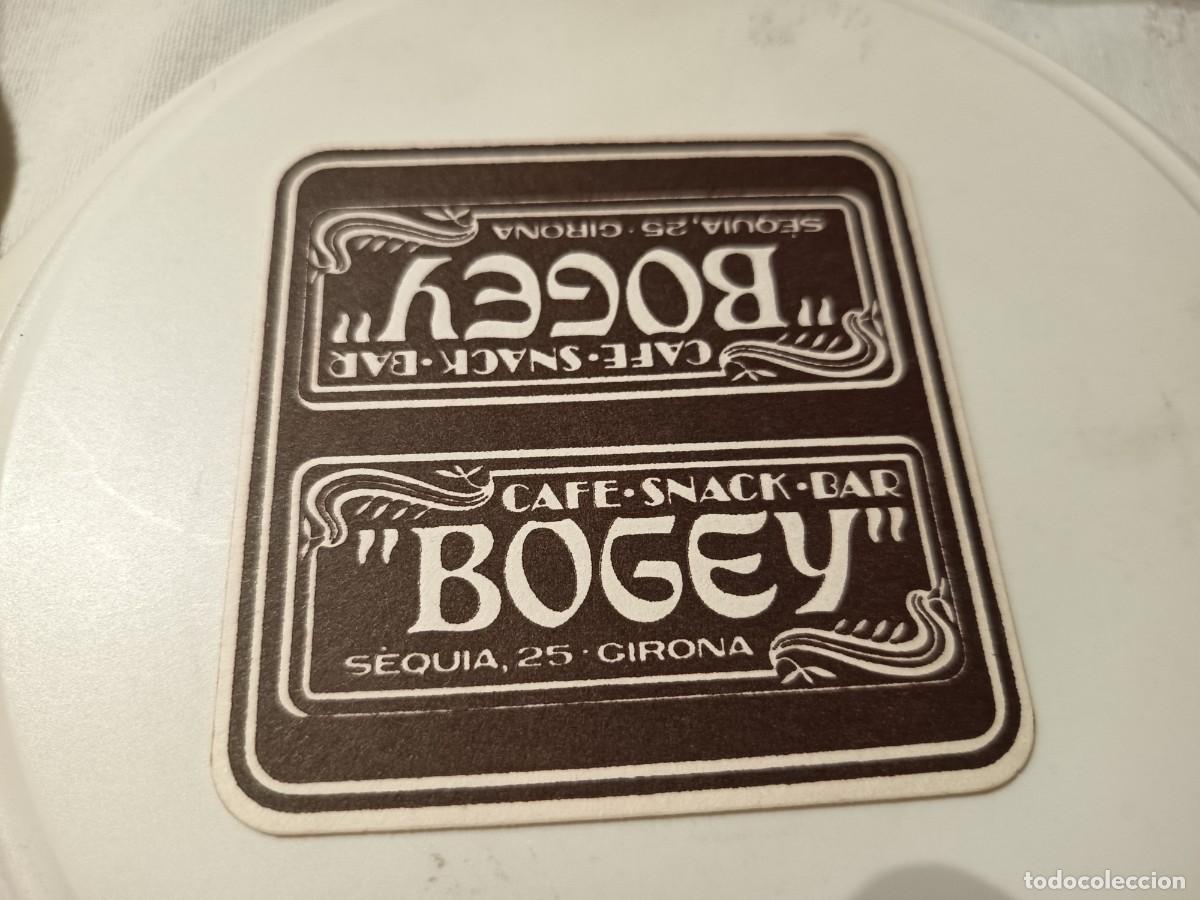 Otros art&iacute;culos de coleccionismo en papel: POSAVASOS CAFE BOGEY-GIRONA