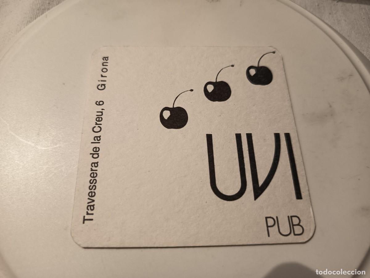 Otros art&iacute;culos de coleccionismo en papel: POSAVASOS PUB UVI-GIRONA