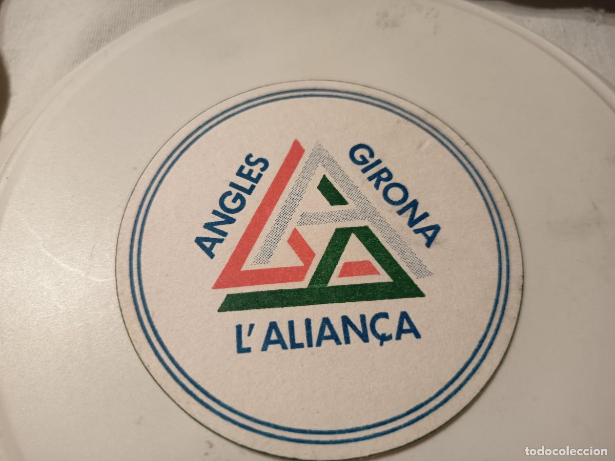 Otros art&iacute;culos de coleccionismo en papel: POSAVASOS ANGLES L'ALIANSA-GIRONA