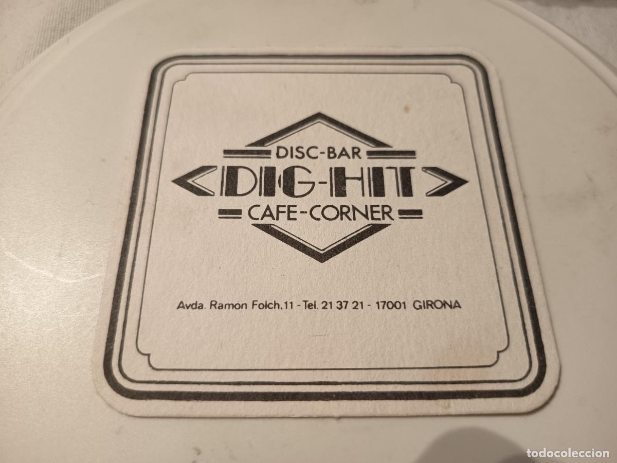 Otros art&iacute;culos de coleccionismo en papel: POSAVASOS DISCO BAR DIG HIT- GIRONA