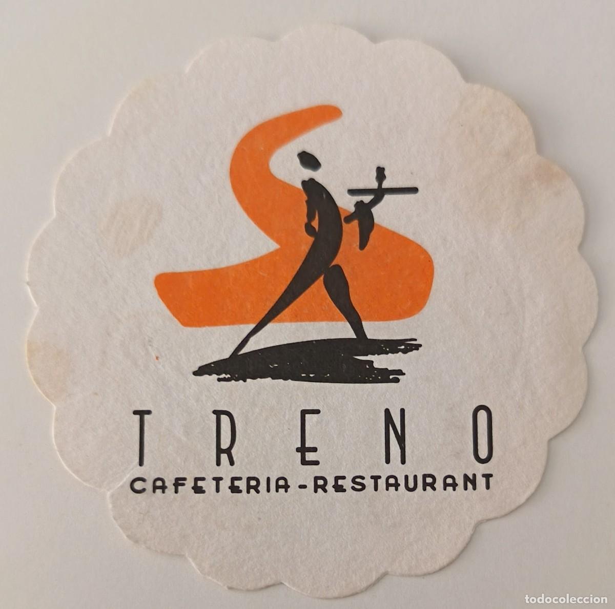 Otros art&iacute;culos de coleccionismo en papel: Posavasos. Redondo. Ondulado. Treno. Cafeteria Restaurante.