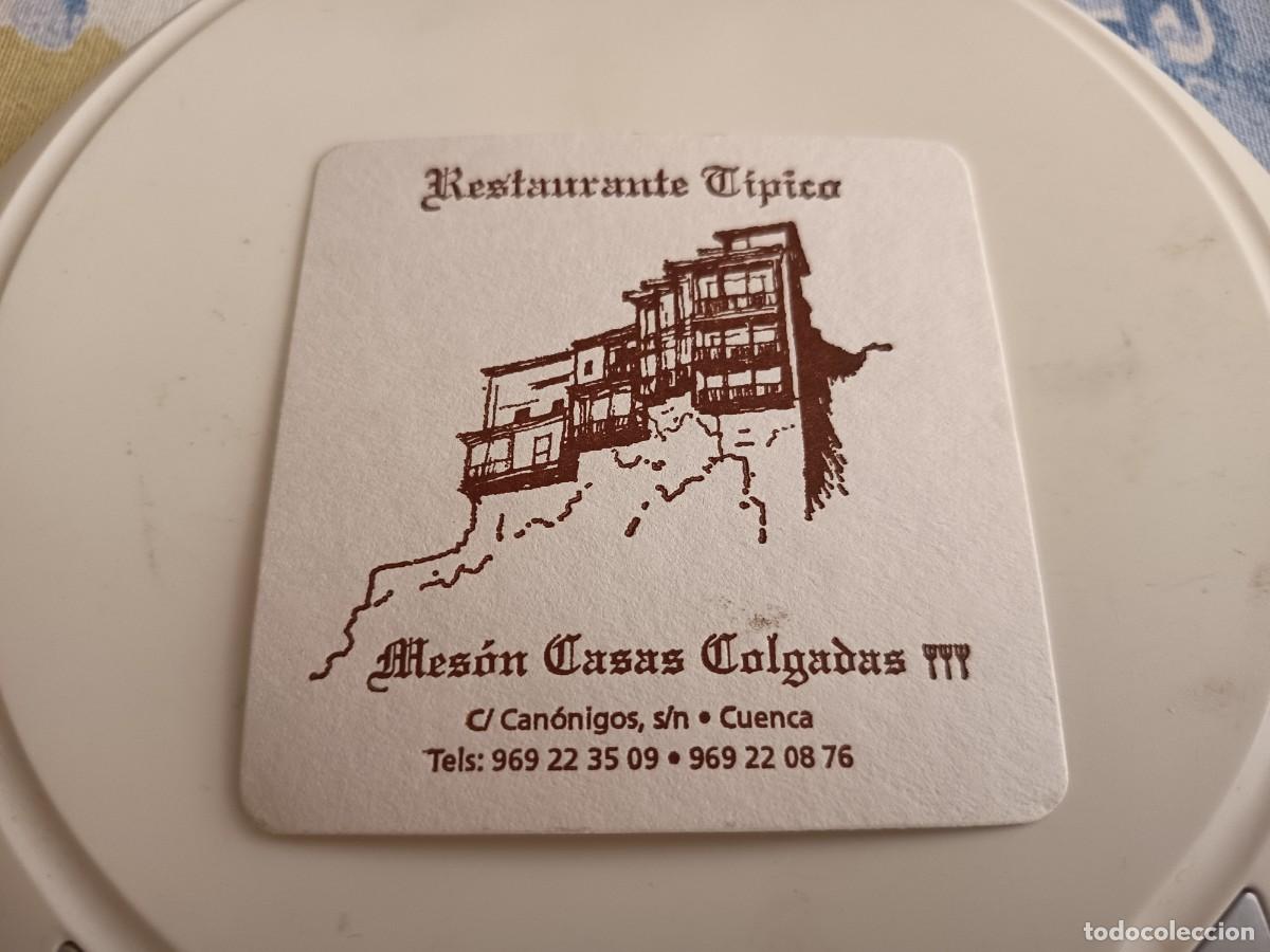 Otros art&iacute;culos de coleccionismo en papel: POSAVASOS MESON CASAS COLGADAS-CUENCA