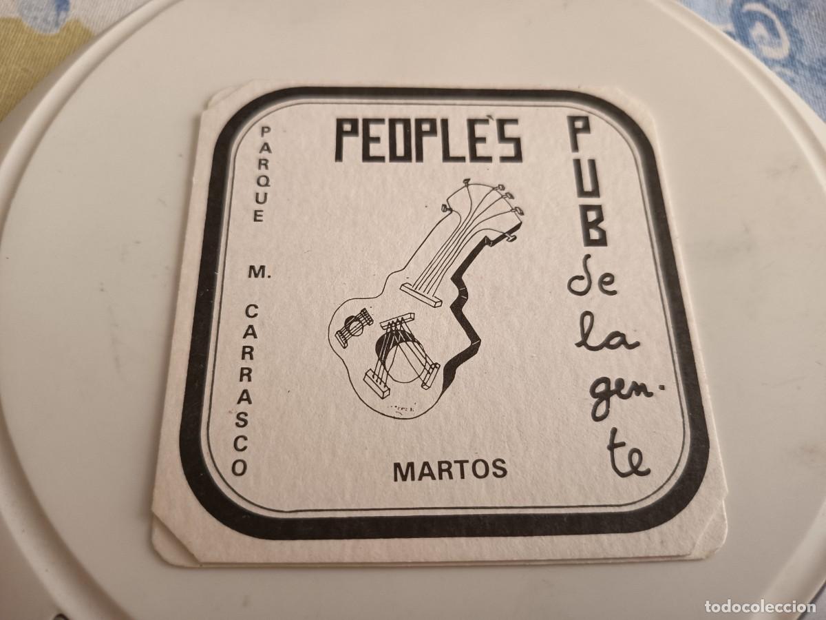 Otros art&iacute;culos de coleccionismo en papel: POSAVASOS PUB PEOPLE'S-MARTOS-JAEN