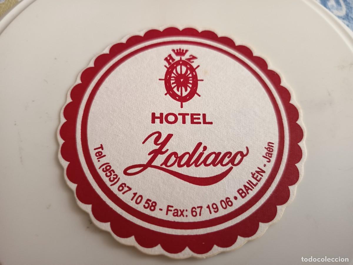 Otros art&iacute;culos de coleccionismo en papel: POSAVASOS HOTEL ZODIACO-BAILEN-JAEN