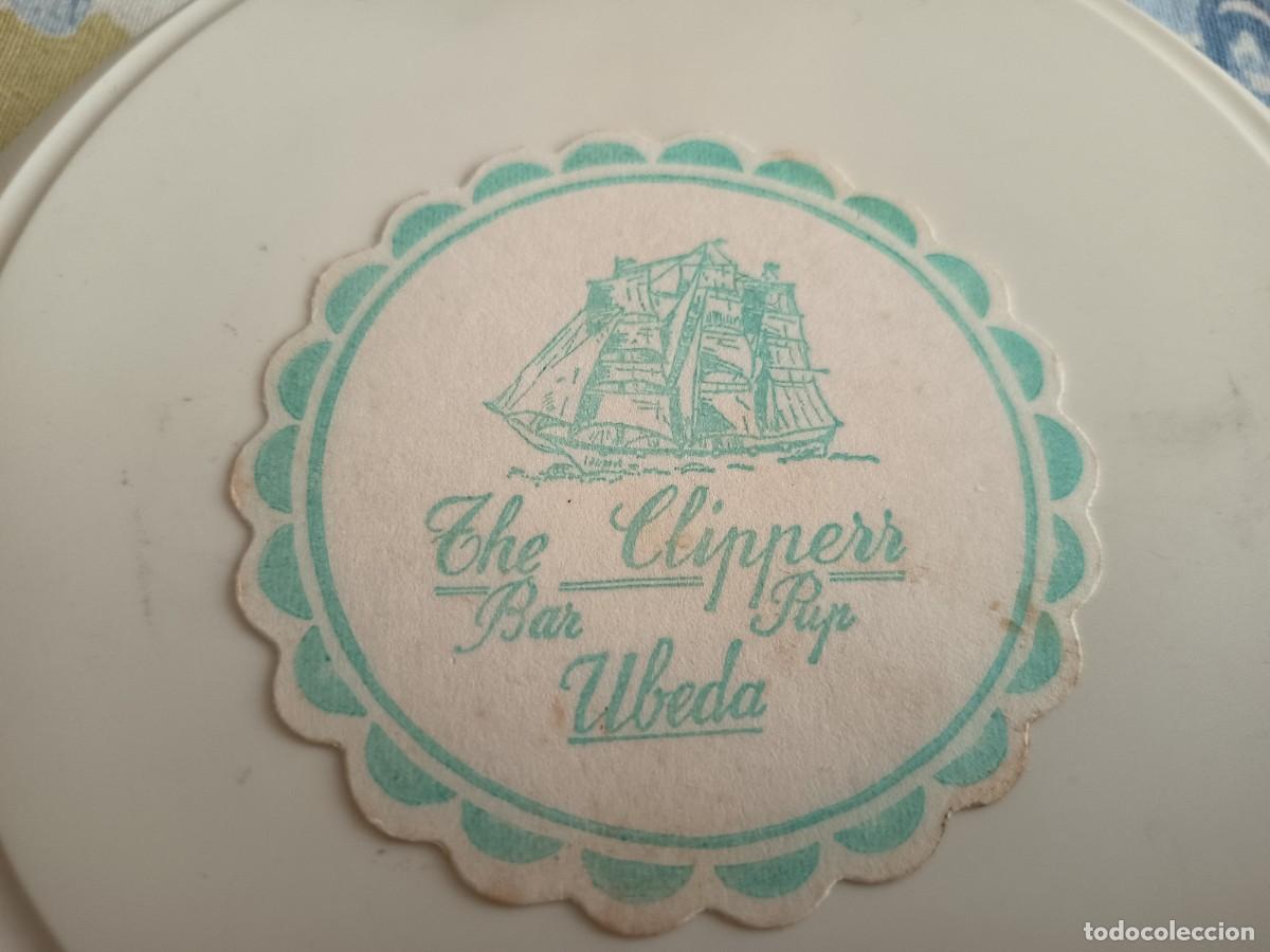 Otros art&iacute;culos de coleccionismo en papel: POSAVASOS PUB BAR THE CLIPPERR-UBEDA-JAEN