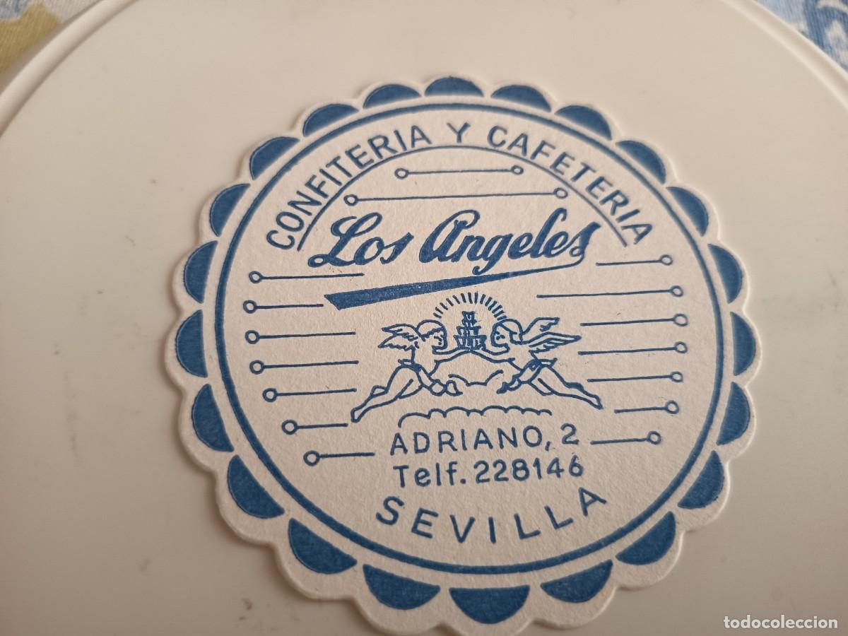 Altri oggetti di carta: POSAVASOS CAFETERIA LOS ANGELES-SEVILLA