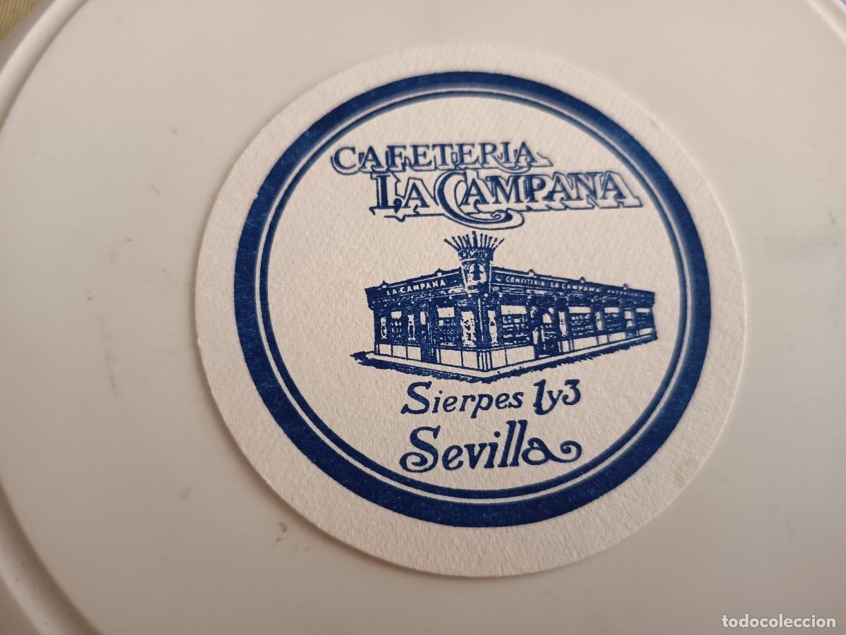 Altri oggetti di carta: POSAVASOS CAFETERIA LA CAMPANA-SEVILLA