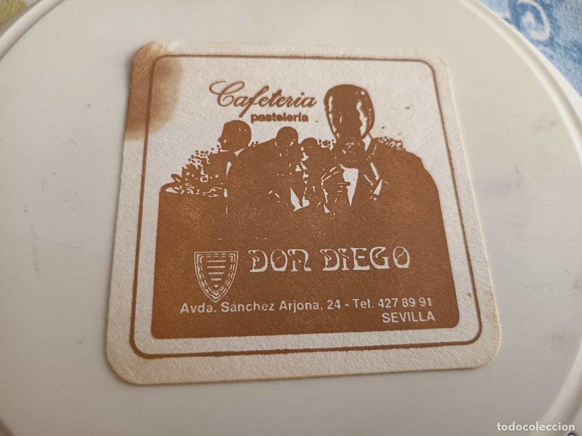 Otros art&iacute;culos de coleccionismo en papel: POSAVASOS CAFETERIA DON DIEGO-SEVILLA
