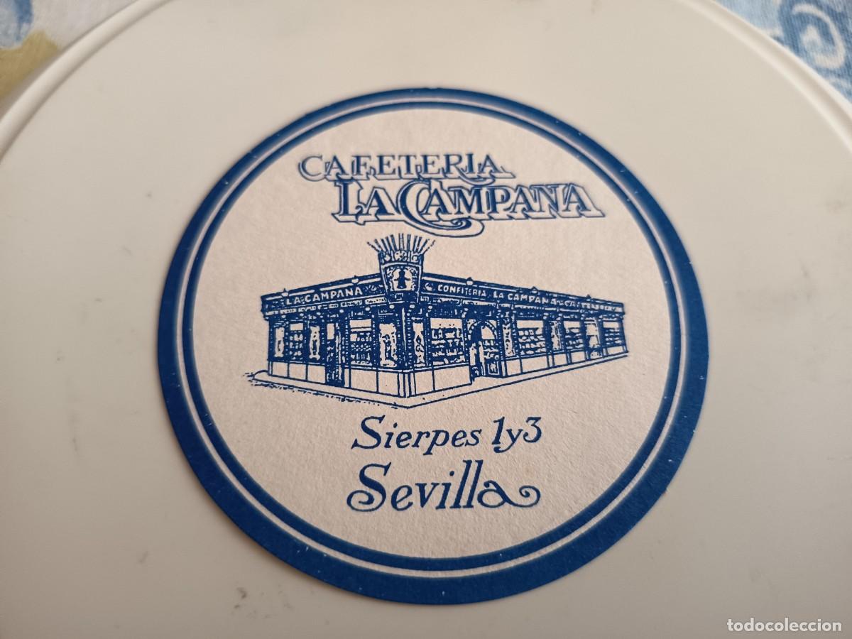 Otros art&iacute;culos de coleccionismo en papel: POSAVASOS CAFETERIA LA CAMPANA-SEVILLA