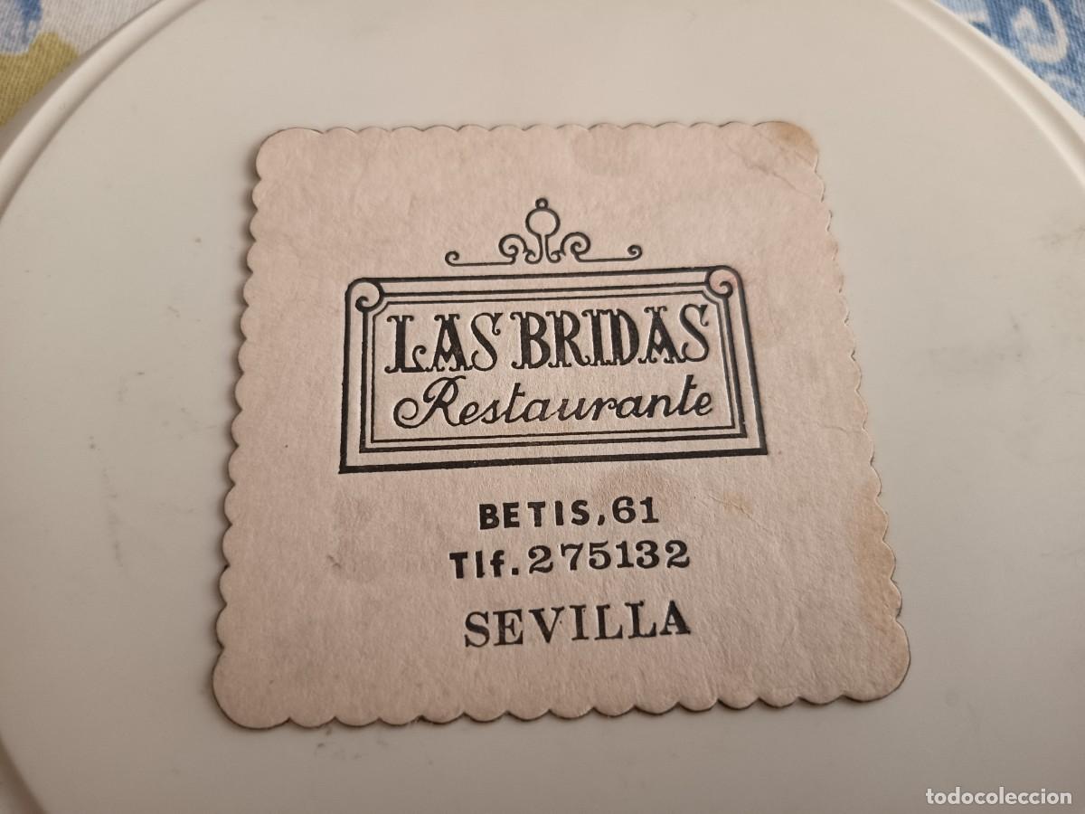 Sammelleidenschaft Andere Papierartikel: POSAVASOS RESTAURANTE LAS BRIDAS-SEVILLA