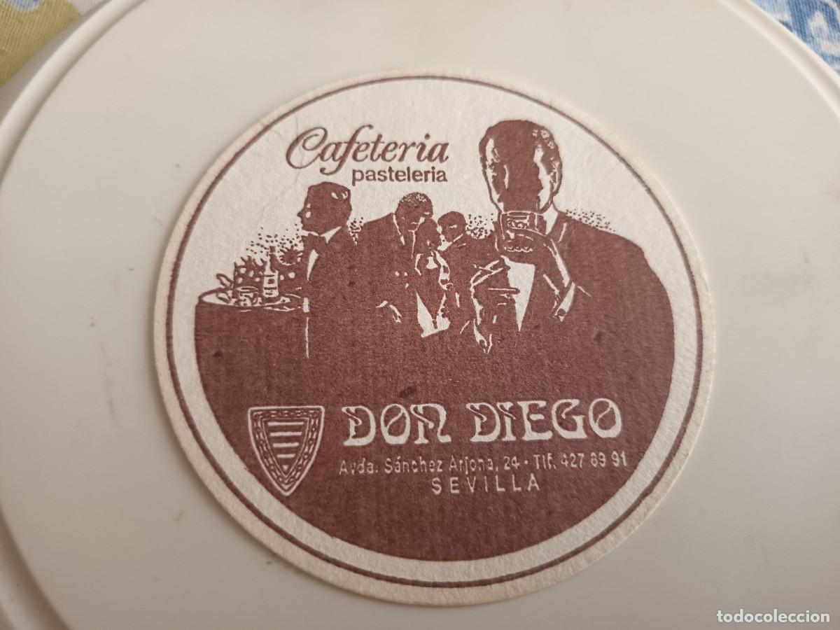 Sammelleidenschaft Andere Papierartikel: POSAVASOS CAFETERIA DON DIEGO-SEVILLA