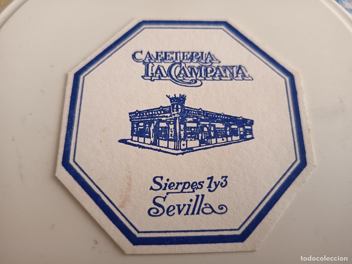 Sammelleidenschaft Andere Papierartikel: POSAVASOS CAFETERIA LA CAMPANA-SEVILLA