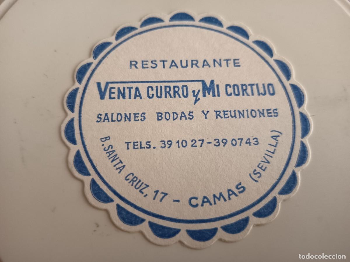 Paper Collecting Others: POSAVASOS RESTAURANTE VENTA DE CURRO Y MI CORTIJO-CAMAS-SEVILLA