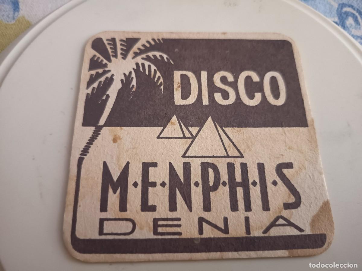 Otros art&iacute;culos de coleccionismo en papel: POSAVASOS DISCO MENPHIS-DENIA-ALICANTE