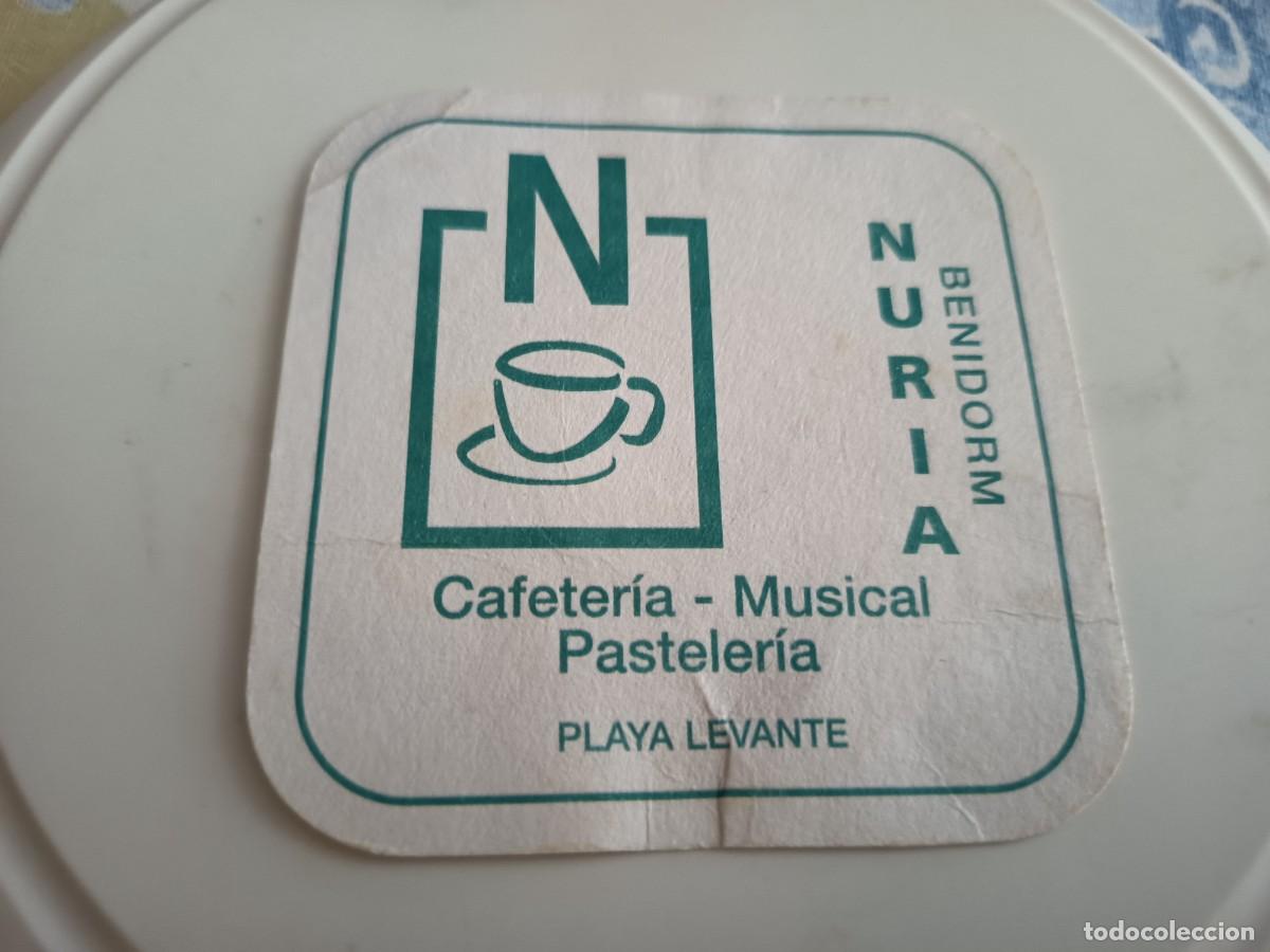 Otros art&iacute;culos de coleccionismo en papel: POSAVASOS CAFETERIA NURIA-BENIDORM-ALICANTE