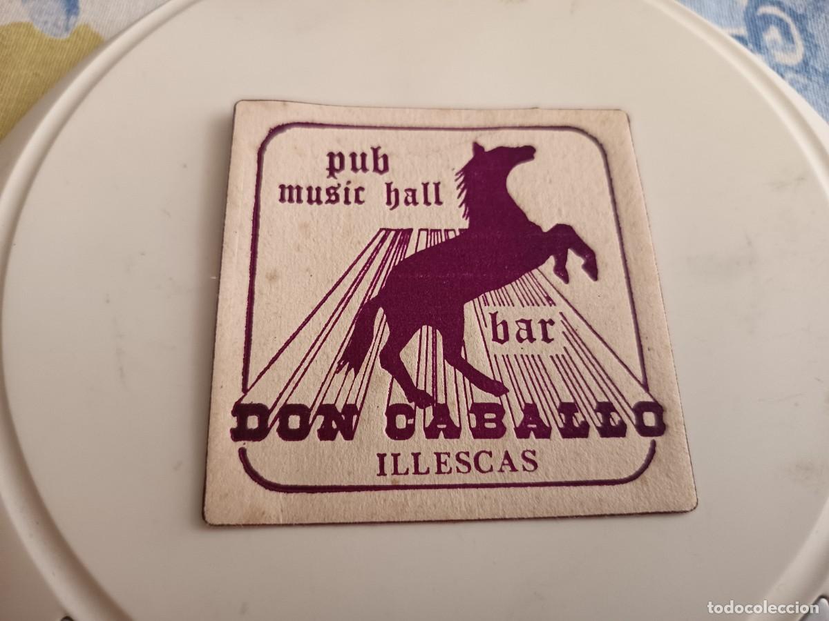 Otros art&iacute;culos de coleccionismo en papel: POSAVASOS PUB DON CABALLO-ILLESCAS-TOLEDO