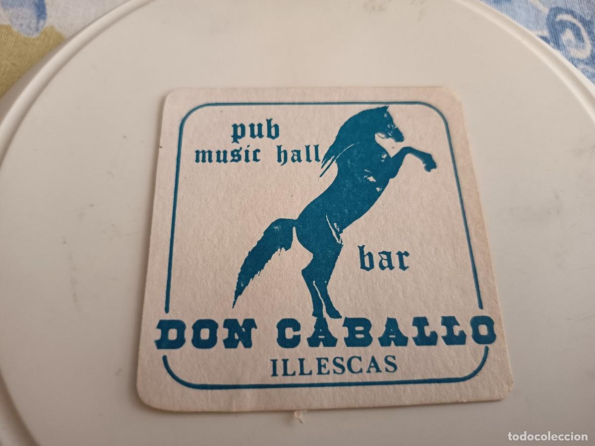 Otros art&iacute;culos de coleccionismo en papel: POSAVASOS PUB DON CABALLO-ILLESCAS-TOLEDO