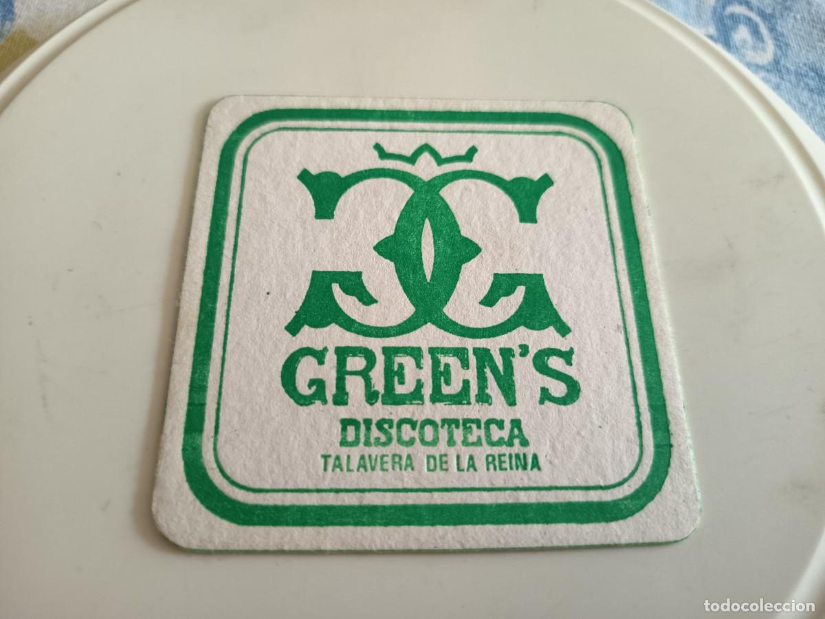 Sammelleidenschaft Andere Papierartikel: POSAVASOS DISCOTECA GREEN'S-TALAVERA-TOLEDO