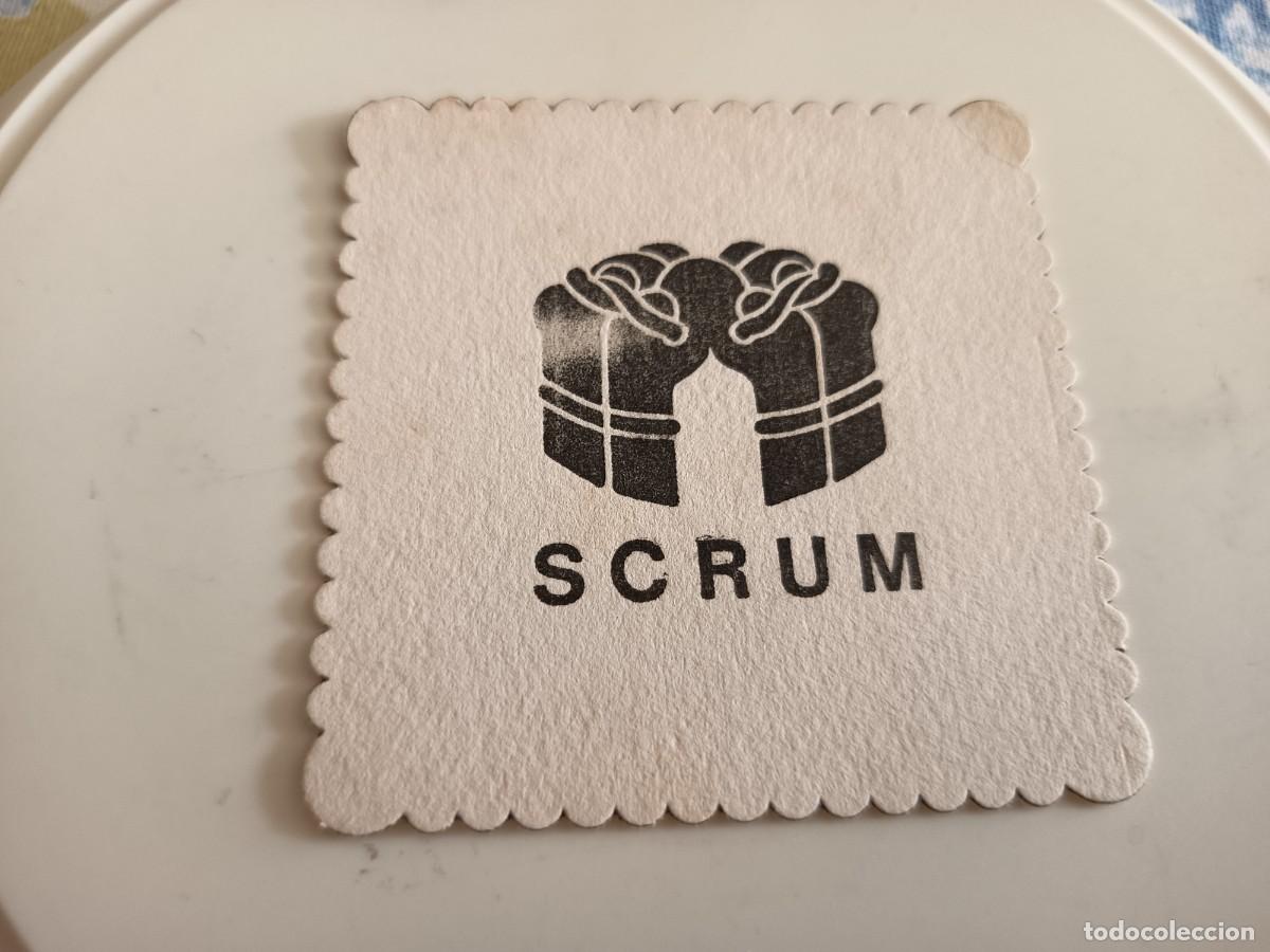 Sammelleidenschaft Andere Papierartikel: POSAVASOS CAFE BAR SCRUM-TOLEDO
