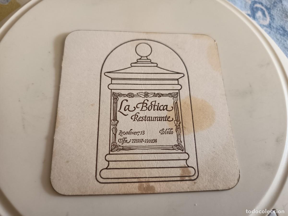 Sammelleidenschaft Andere Papierartikel: POSAVASOS RESTAURANTE LA BOTICA-TOLEDO