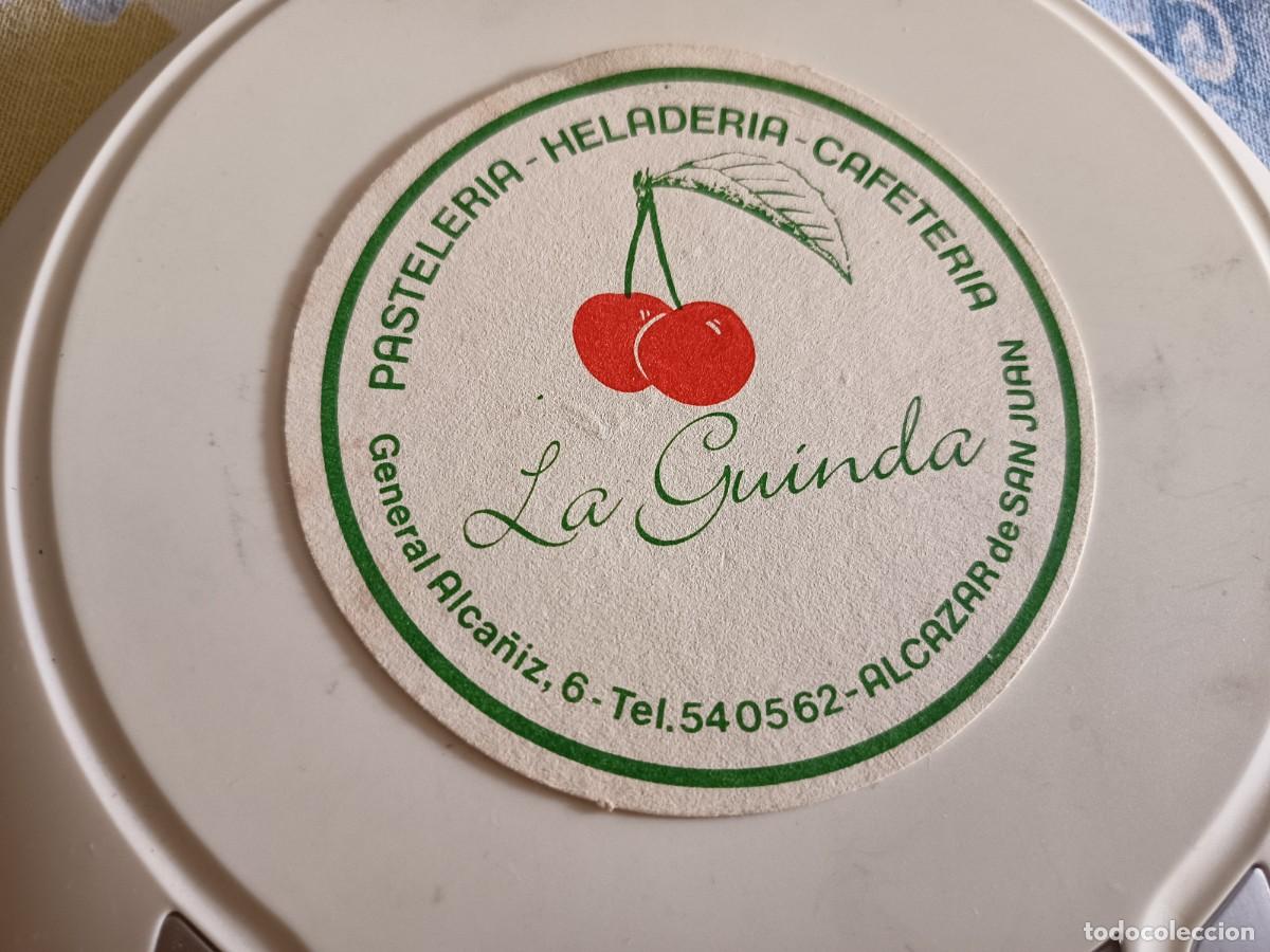 Collectionnisme Papier divers: POSAVASOS PASTELERIA LA GUINDA-ALCAZAR DE SAN JUAN-CIUDAD REAL