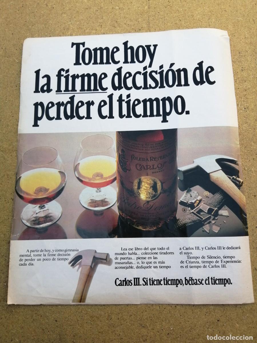 Otros art&iacute;culos de coleccionismo en papel: ANUNCIO. BRANDY CARLOS III