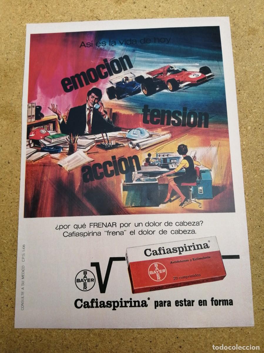 Otros art&iacute;culos de coleccionismo en papel: ANUNCIO. CAFIASPIRINA