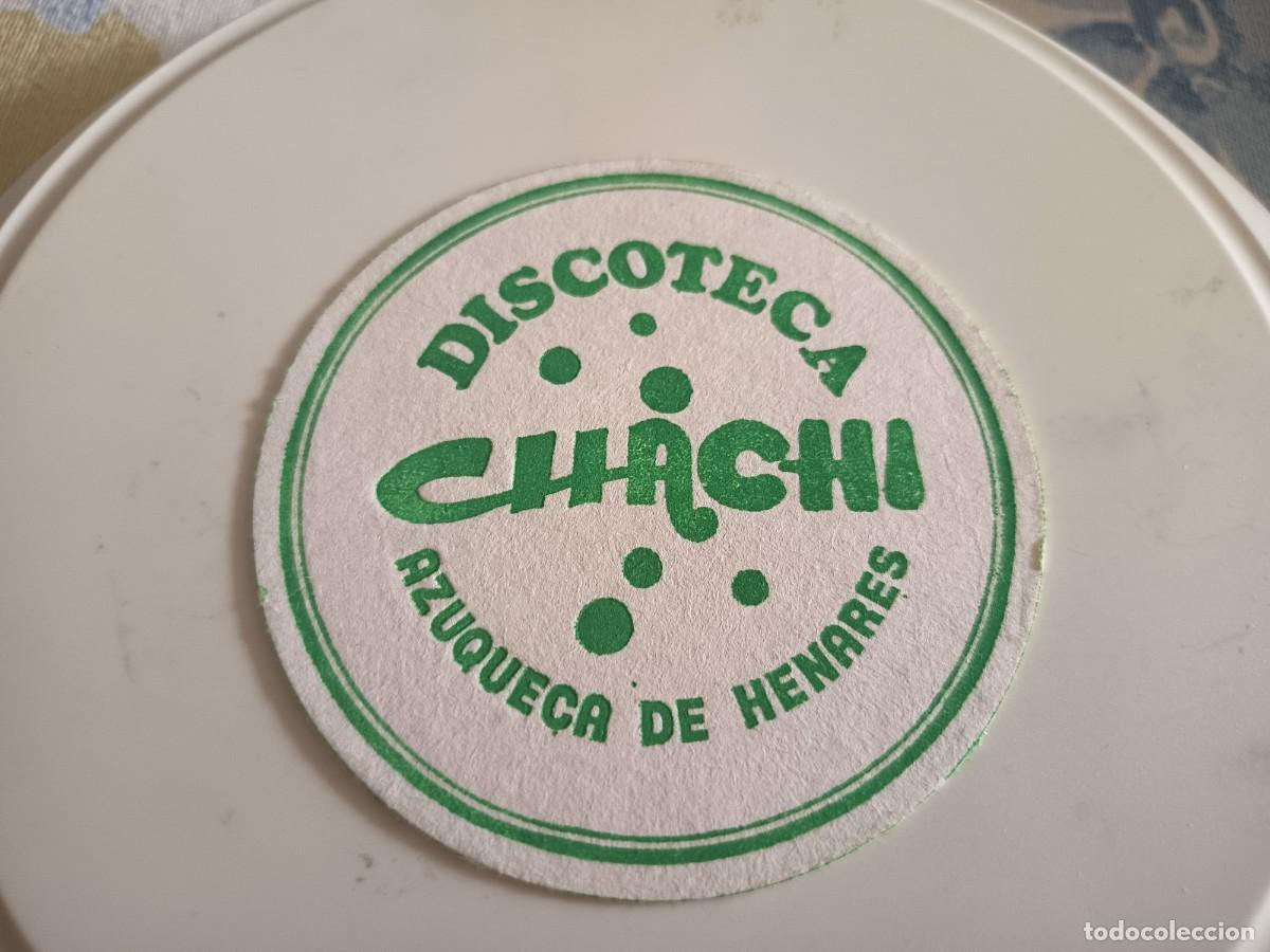 Otros art&iacute;culos de coleccionismo en papel: POSAVASOS DISCOTECA CHACHI-AZUQUECA-GUADALAJARA