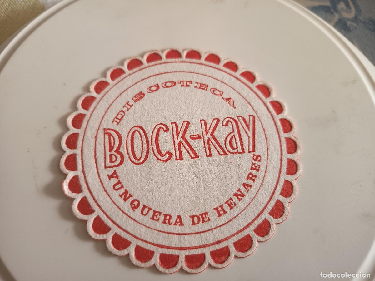 Otros art&iacute;culos de coleccionismo en papel: POSAVASOS DISCOTECA BOCK KAY-YUNQUERA DE HENARES-GUADALAJARA