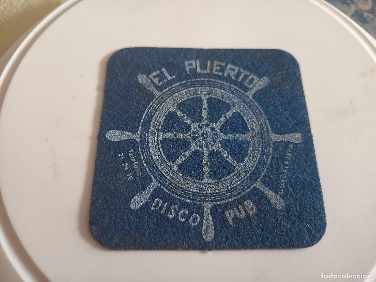 Otros art&iacute;culos de coleccionismo en papel: POSAVASOS PUB EL PUERTO-GUADALAJARA