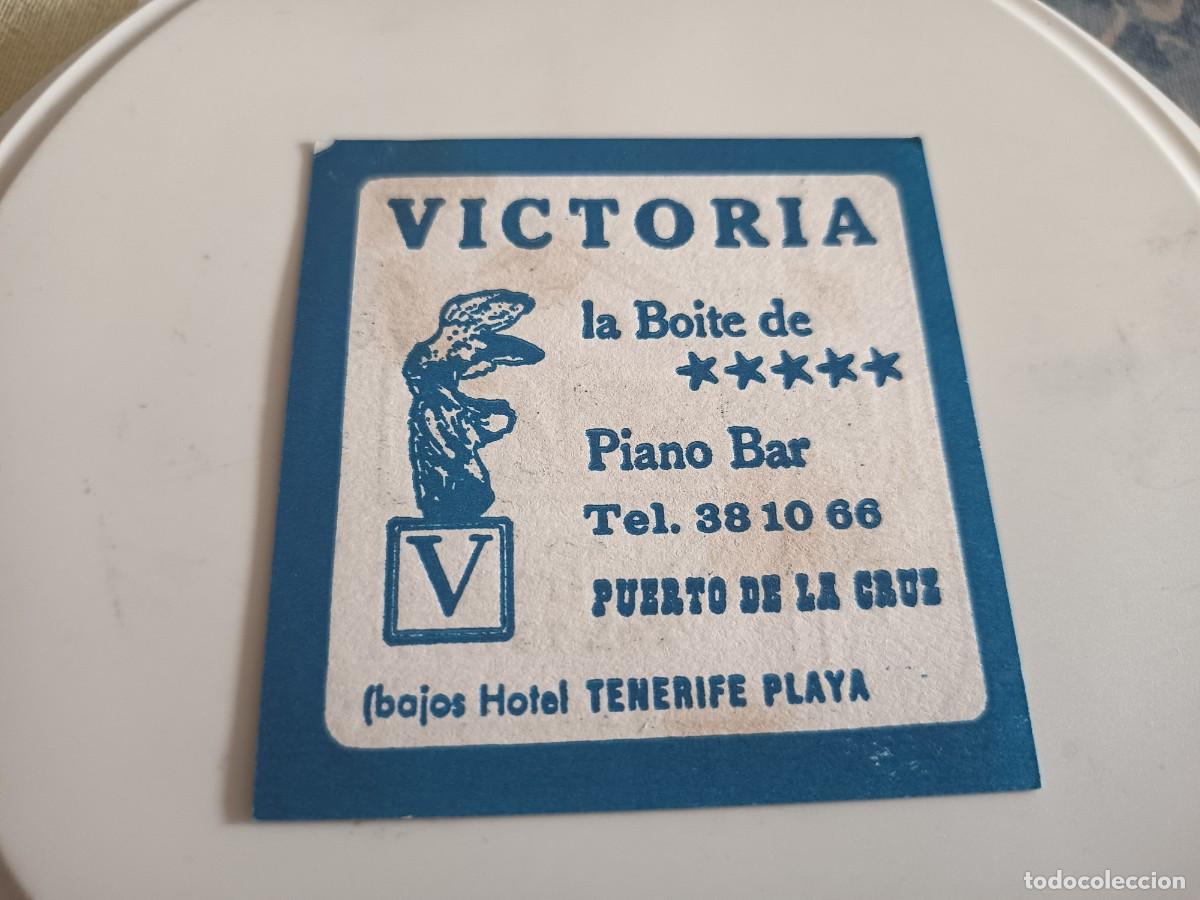 Otros art&iacute;culos de coleccionismo en papel: POSAVASOS PIANO BAR VICTORIA-DISCOTECA PRISMAS-PUERTO DE LA CRUZ