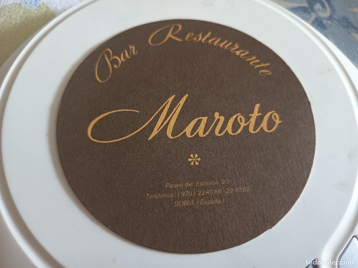 Otros art&iacute;culos de coleccionismo en papel: POSAVASOS BAR RESTAURANTE MAROTO-SORIA