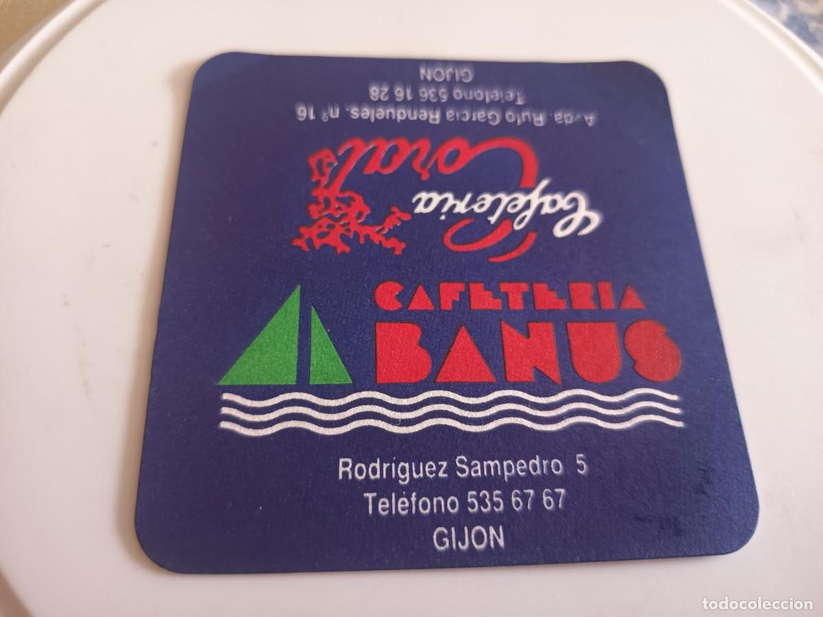 Otros art&iacute;culos de coleccionismo en papel: POSAVASOS CAFETERIA BANUS-CORAL-GIJON