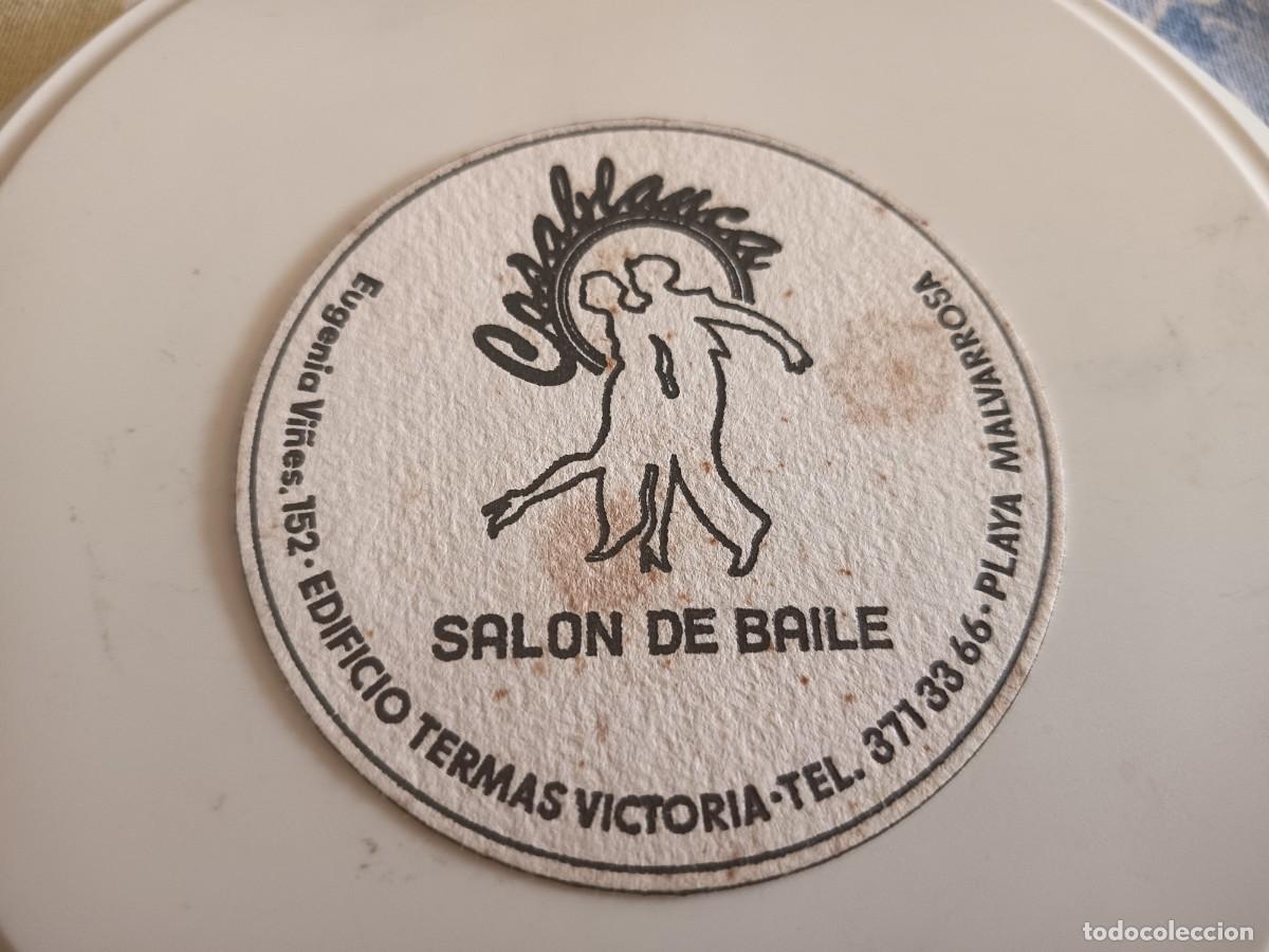 Altri oggetti di carta: POSAVASOS SALON DE BAILE CASABLANCA-PLAYA MALVARROSA-VALENCIA