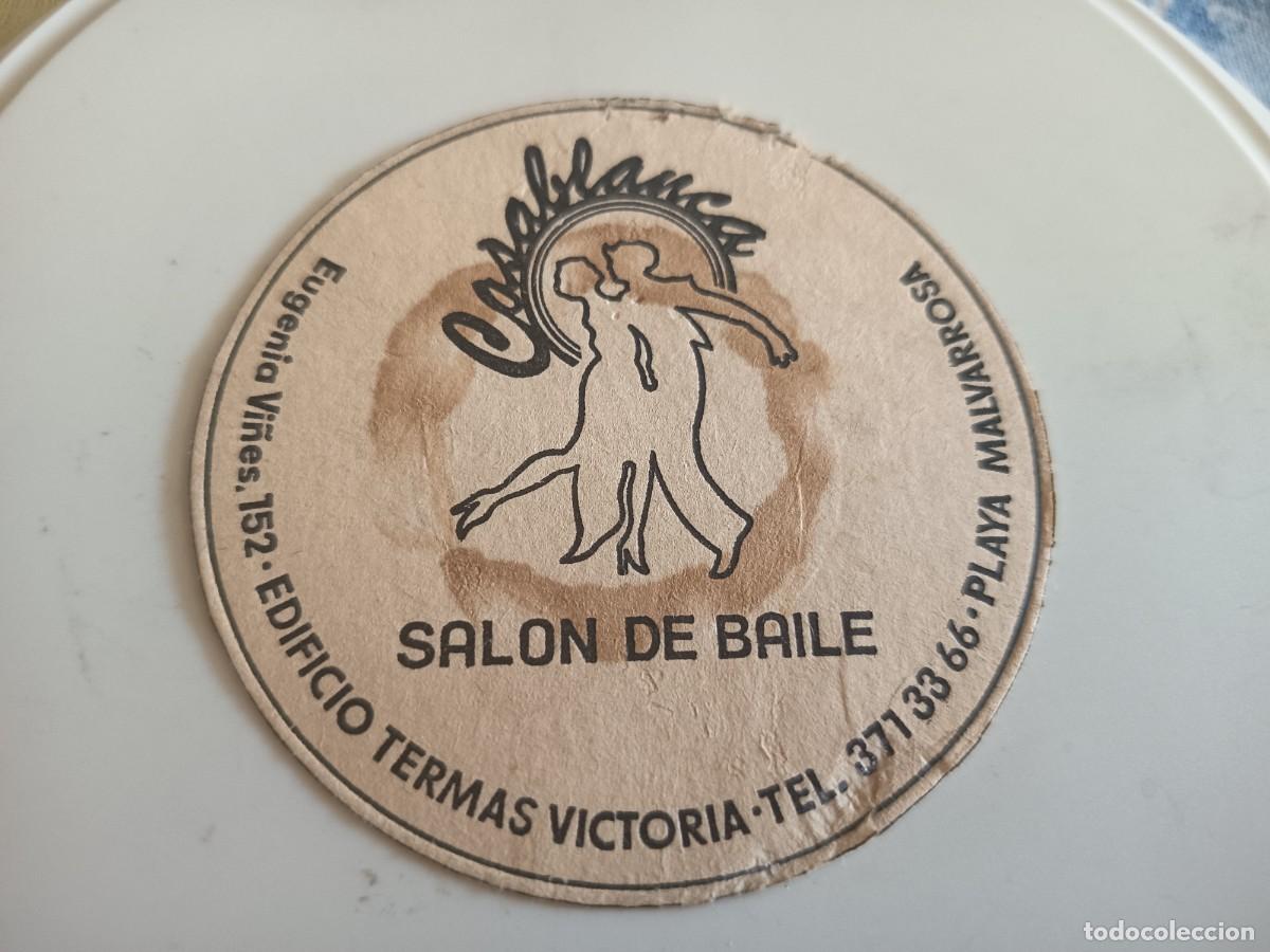 Otros art&iacute;culos de coleccionismo en papel: POSAVASOS SALON DE BAILE CASABLANCA-PLAYA MALVARROSA-VALENCIA