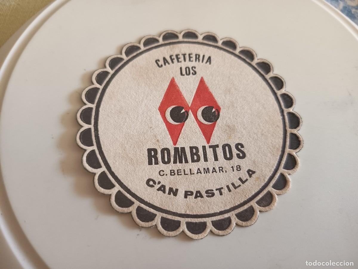 Paper Collecting Others: POSAVASOS CAFETERIA LOS ROMBITOS-CAN PASTILLA-MALLORCA