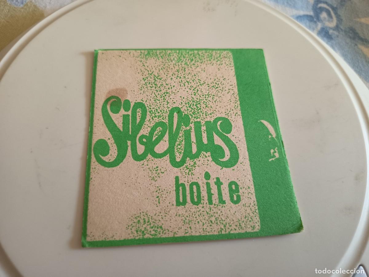 Otros art&iacute;culos de coleccionismo en papel: POSAVASOS BOITE SIBELIUS-CARTAGENA-MURCIA