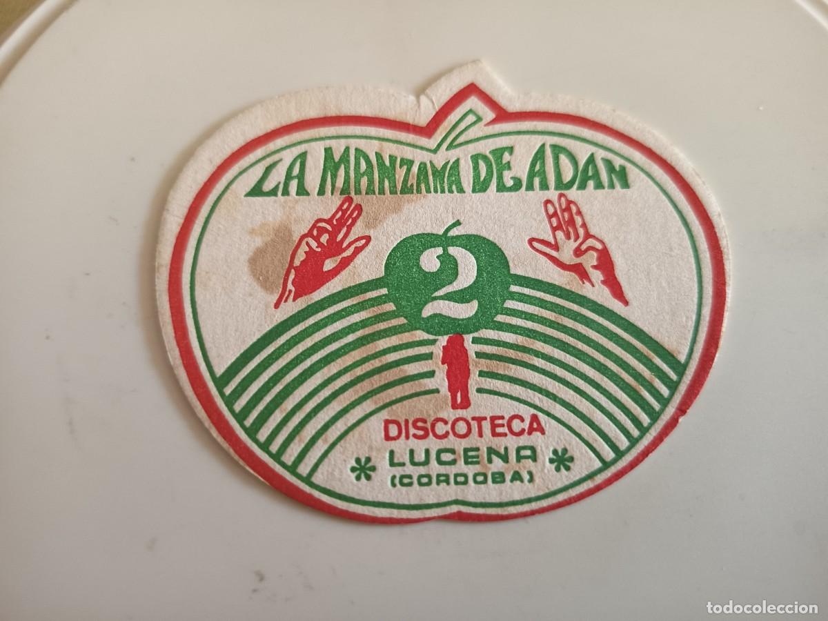 Paper Collecting Others: POSAVASOS DISCOTECA LA MANZANA DE ADAN-LUCENA-CORDOBA