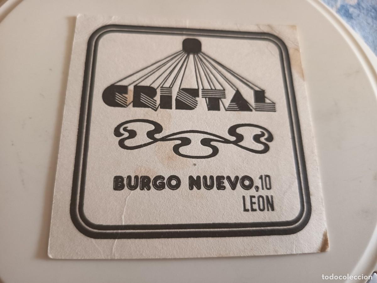 Otros art&iacute;culos de coleccionismo en papel: POSAVASOS DISCO CRISTAL-LEON
