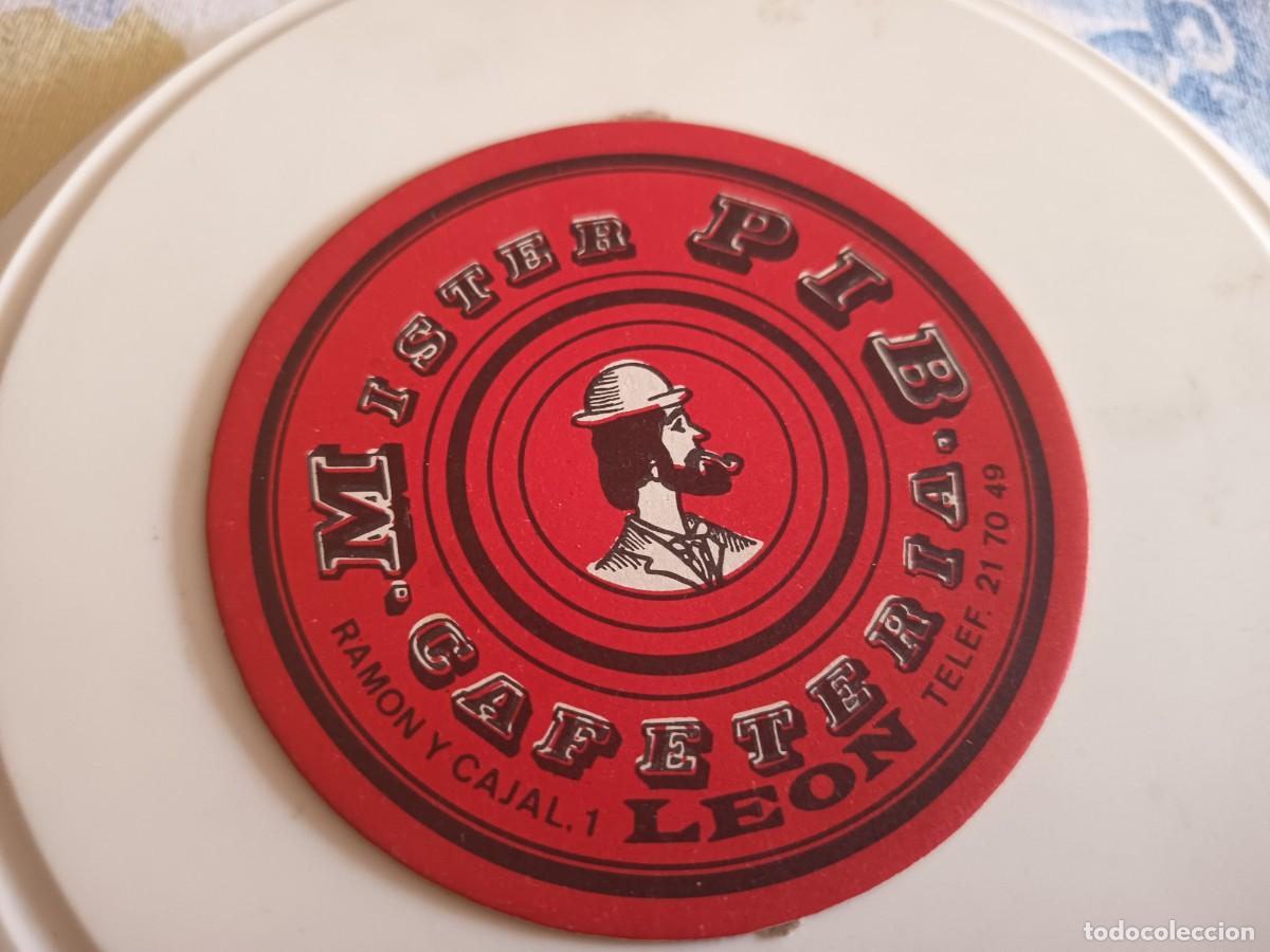 Otros art&iacute;culos de coleccionismo en papel: POSAVASOS CAFETERIA MISTER PIB-LEON