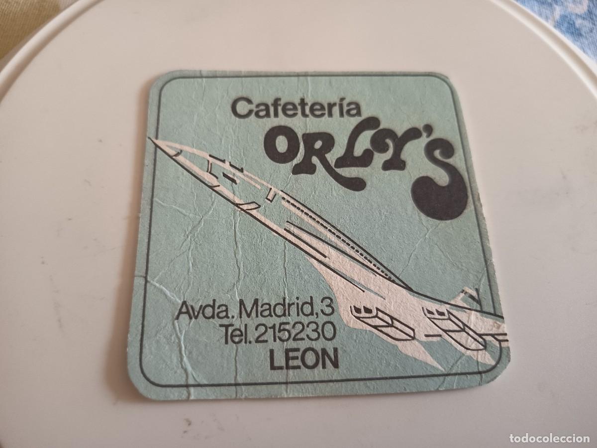 Otros art&iacute;culos de coleccionismo en papel: POSAVASOS CAFETERIA ORLY'S-LEON