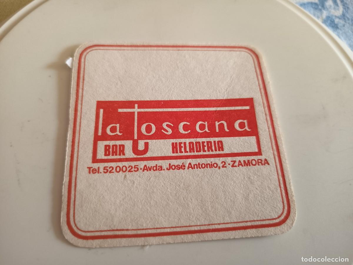 Otros art&iacute;culos de coleccionismo en papel: POSAVASOS BAR LA TOSCANA-ZAMORA