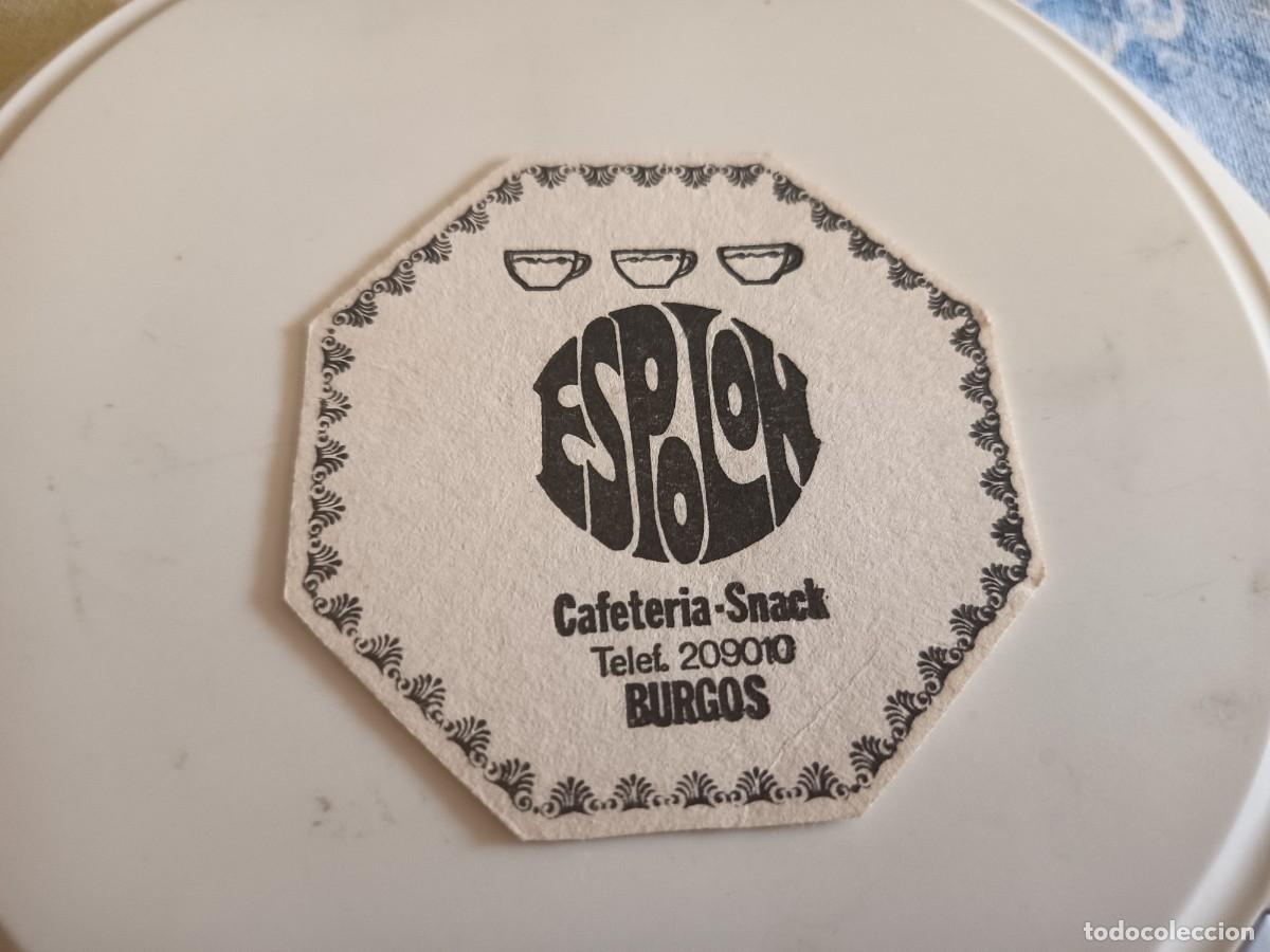 Otros art&iacute;culos de coleccionismo en papel: POSAVASOS CAFETERIA SPOLON-BURGOS