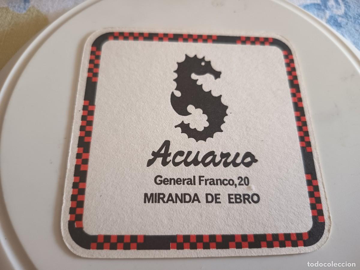 Otros art&iacute;culos de coleccionismo en papel: POSAVASOS PUB ACUARIO-MIRANDA DE EBRO-BURGOS