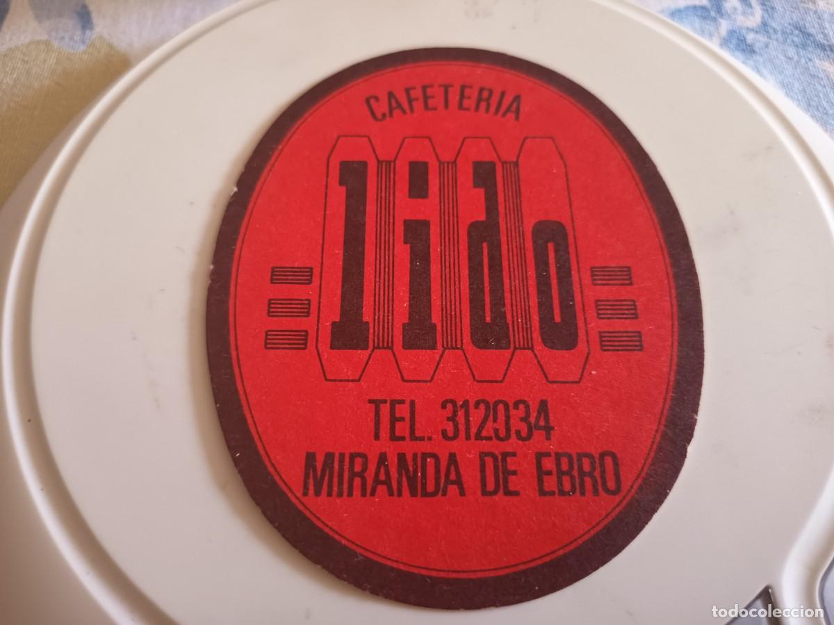Otros art&iacute;culos de coleccionismo en papel: POSAVASOS CAFETERIA LIDO-MIRANDA DE EBRO-BURGOS