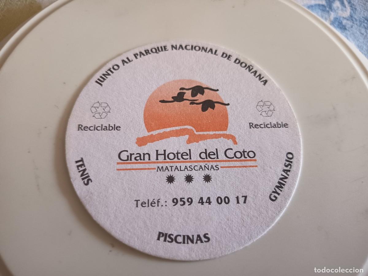 Otros art&iacute;culos de coleccionismo en papel: POSAVASOS GRAN HOTEL DEL CORO-MATALASCA&Ntilde;AS-HUELVA