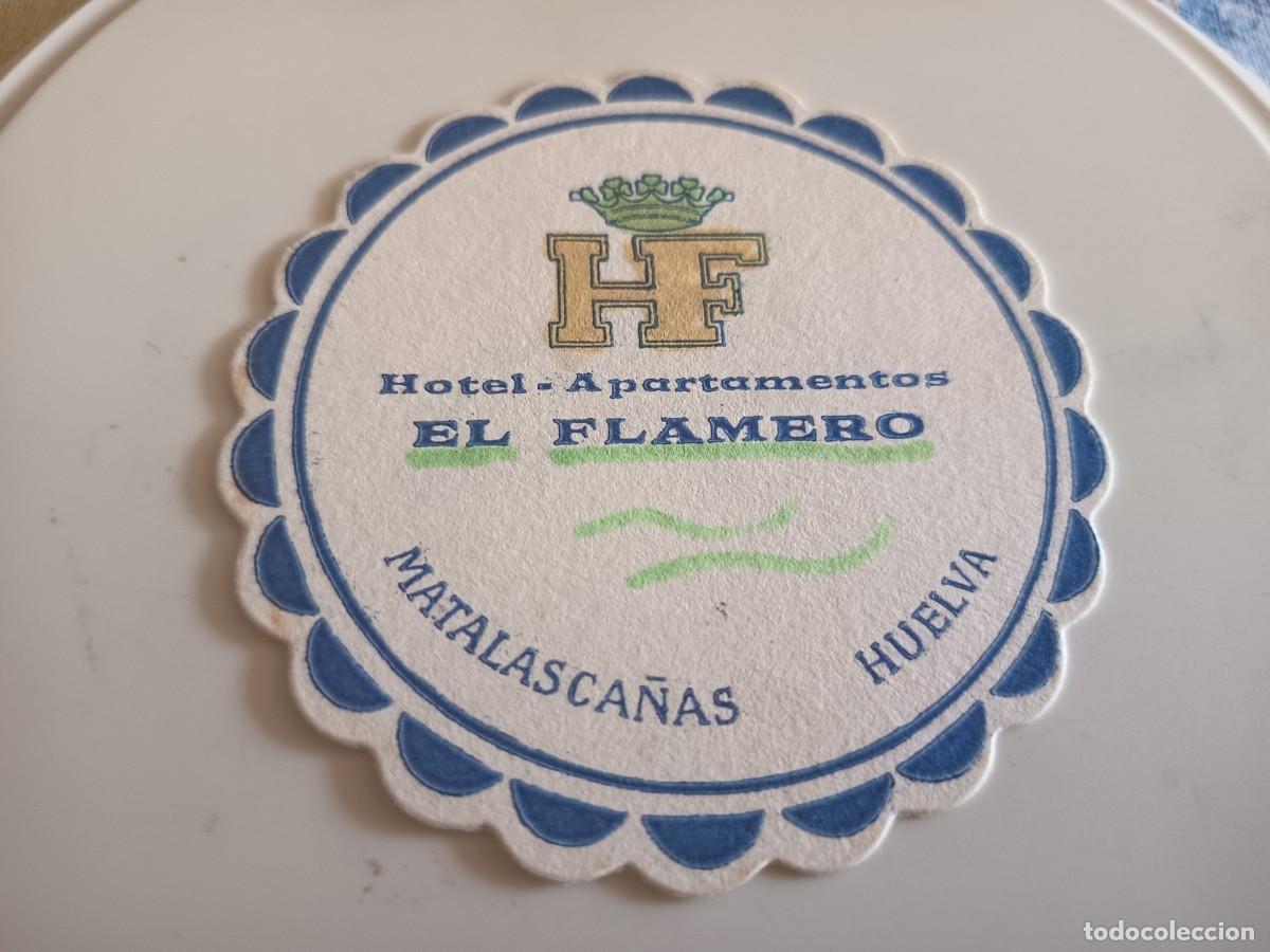 Otros art&iacute;culos de coleccionismo en papel: POSAVASOS HOTEL EL FLAMERO-MATALASCA&Ntilde;AS-HUELVA