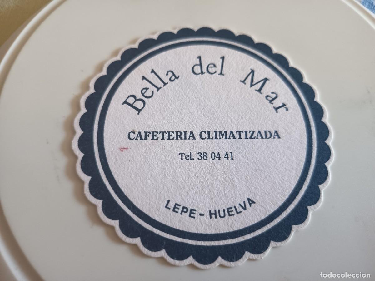 Otros art&iacute;culos de coleccionismo en papel: POSAVASOS CAFETERIA BELLA DEL MAR-LEPE-HUELVA