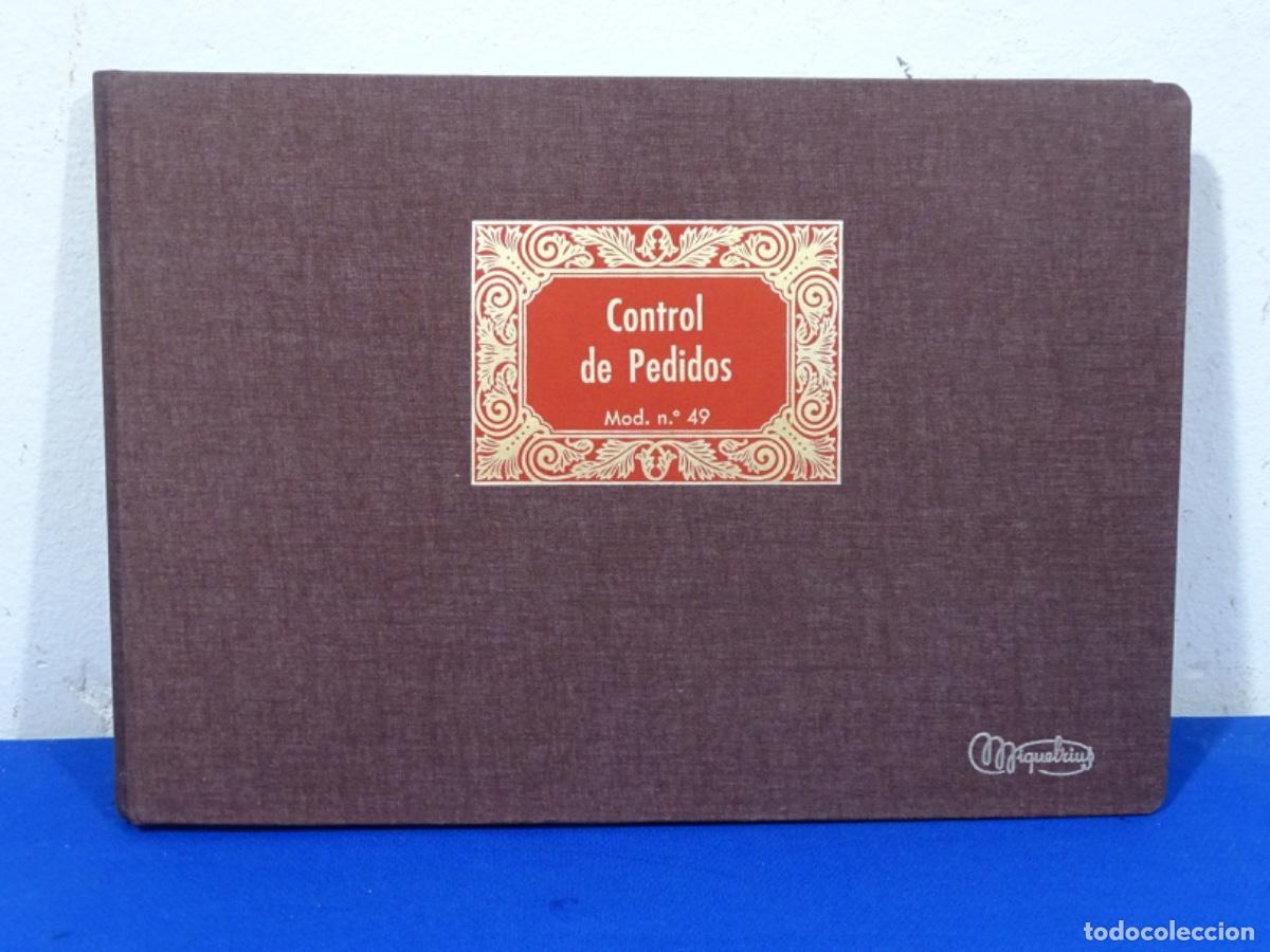 Otros art&iacute;culos de coleccionismo en papel: LIBRO CONTROL DE PEDIDOS MOD. 49 MIQUELRIUS. COMO NUEVO.