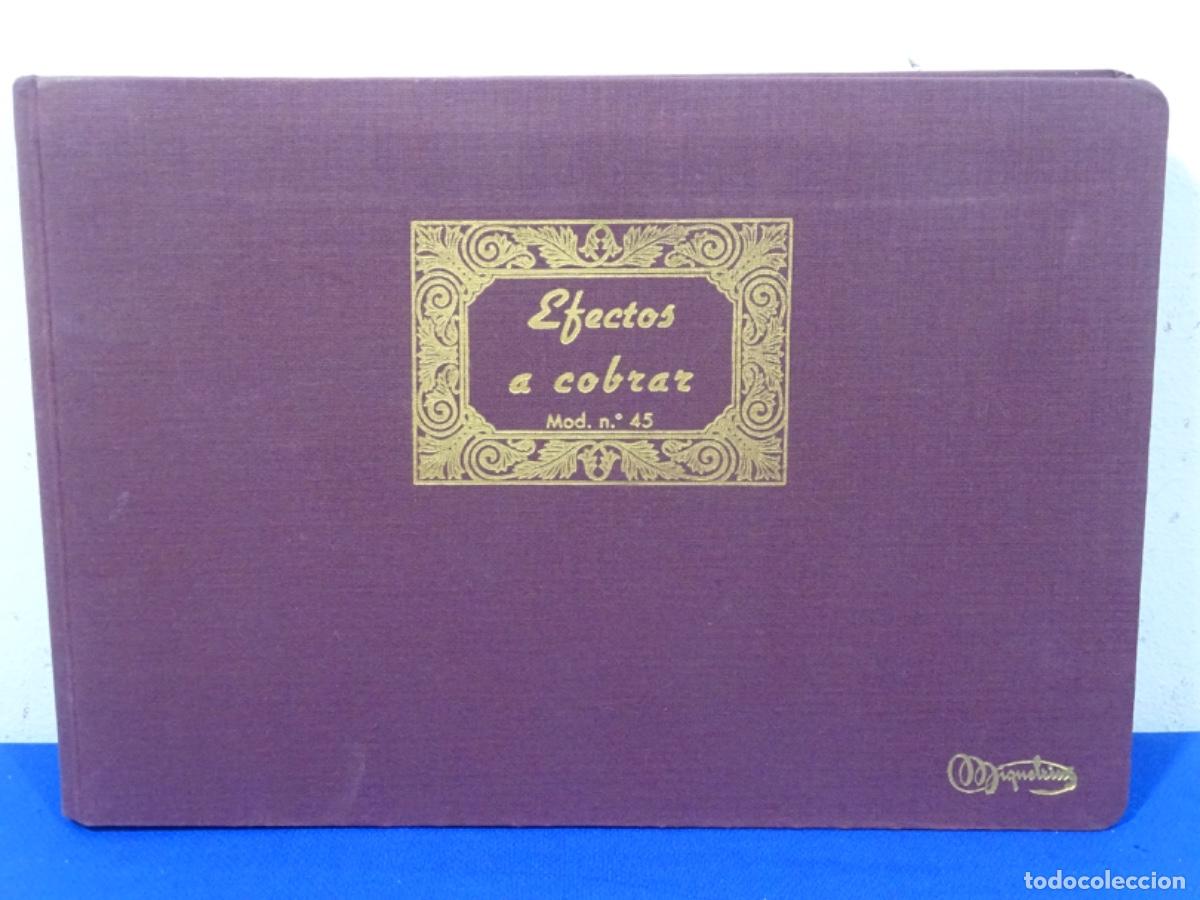 Otros art&iacute;culos de coleccionismo en papel: LIBRO EFECTOS A COBRAR MOD. 45. MIQUELRIUS. COMO NUEVO.